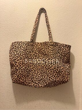 NWOT Bandolier Leopard Print Tote in Tan and Black